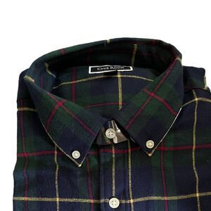 Charter Club men’s long sleeved blue plaid flannel NWT size XL